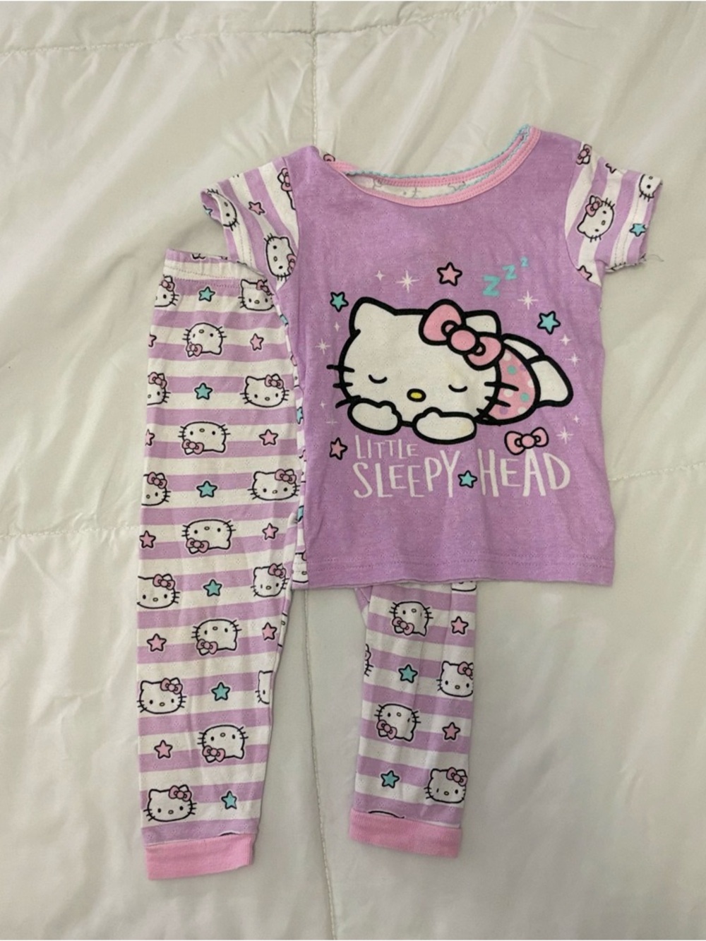 HELLO KITTY PAJAMAS 24M